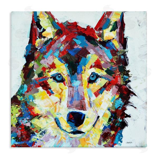 stupell industries Jen Seeley | Urban Style Wolf Abstract Wall Art