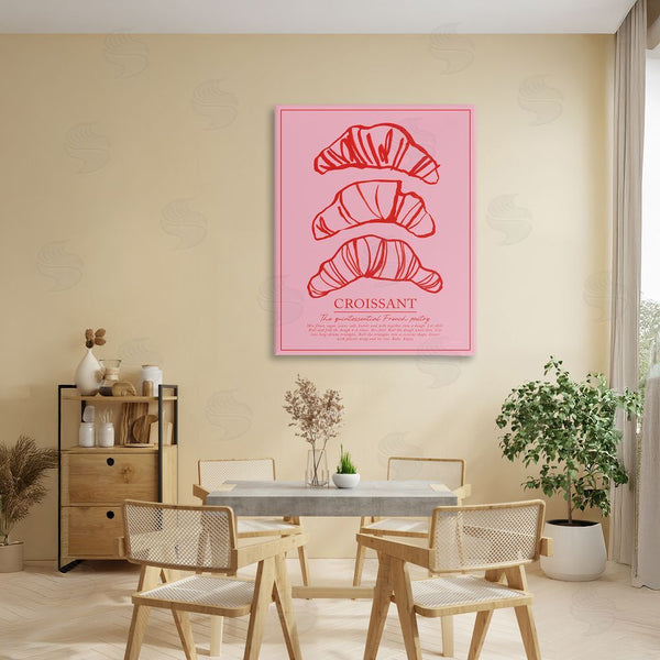 Stupell Industries Jenaya Jackson | Croissant Breakfast Pastry Wall Art