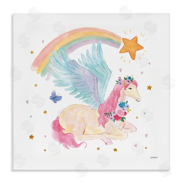 stupell industries Jenaya Jackson | Pegasus & Butterfly Rainbow Wall Art