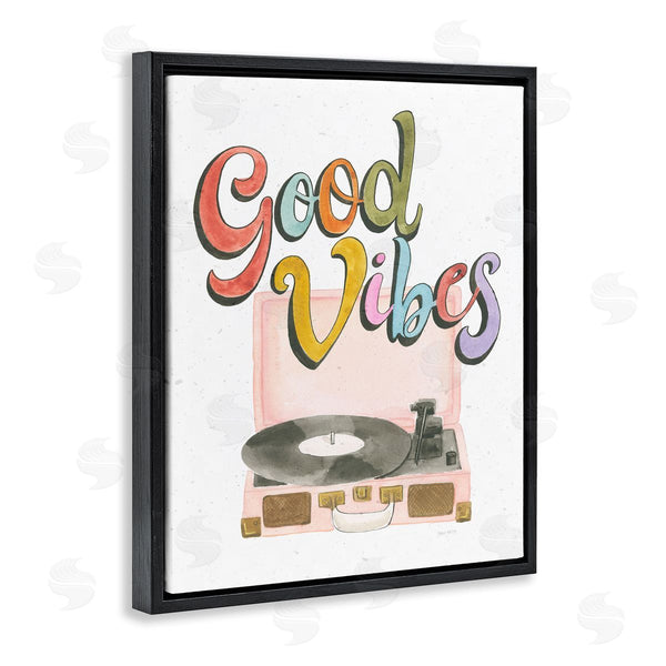 Stupell Industries Jenaya Jackson | Retro Good Vibes Turntable Wall Art