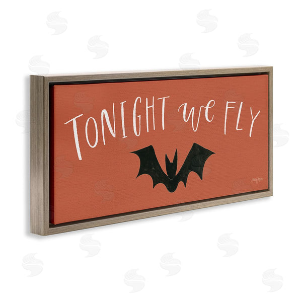 Stupell Industries Jenaya Jackson | Tonight We Fly Halloween Wall Art