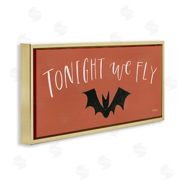 Stupell Industries Jenaya Jackson | Tonight We Fly Halloween Wall Art