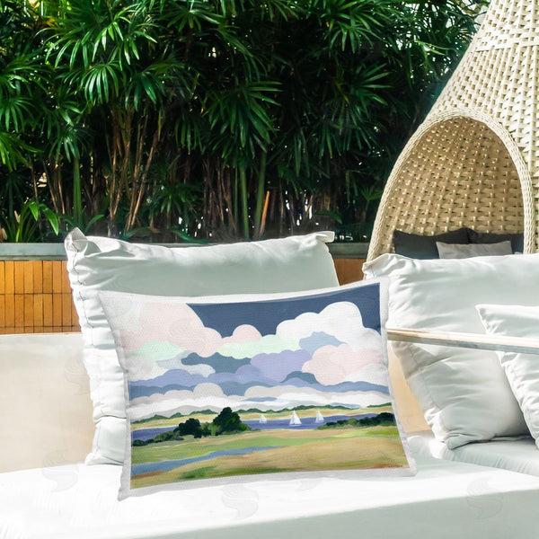 Stupell Industries Jennifer Brinley Rep. Levison Designs | Billowing Clouds Countryside