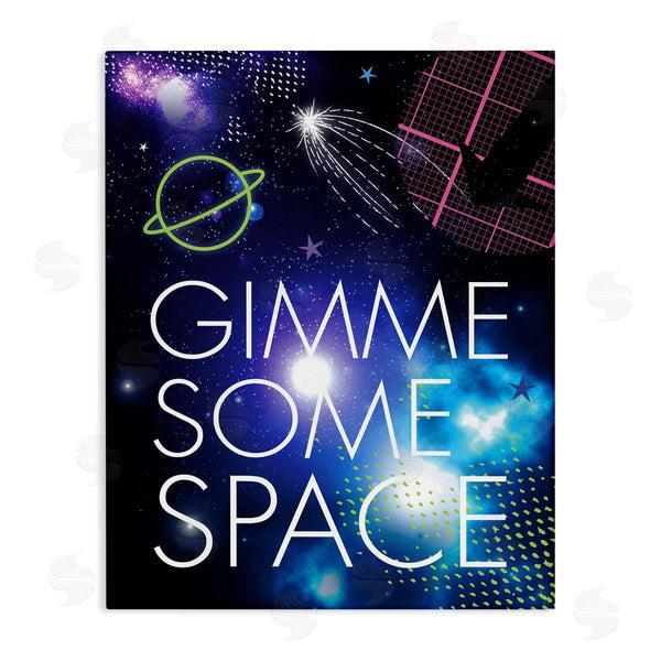 stupell industries Jennifer Ellory | Gimme Some Space Phrase Patterned Galaxy Stars Wall Art