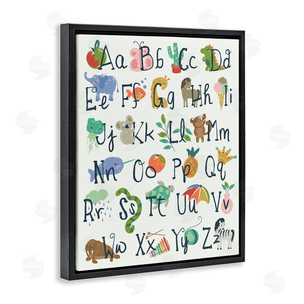 Stupell Industries Jennifer Ellory | Kids' Safari Animal Alphabet Illustrations