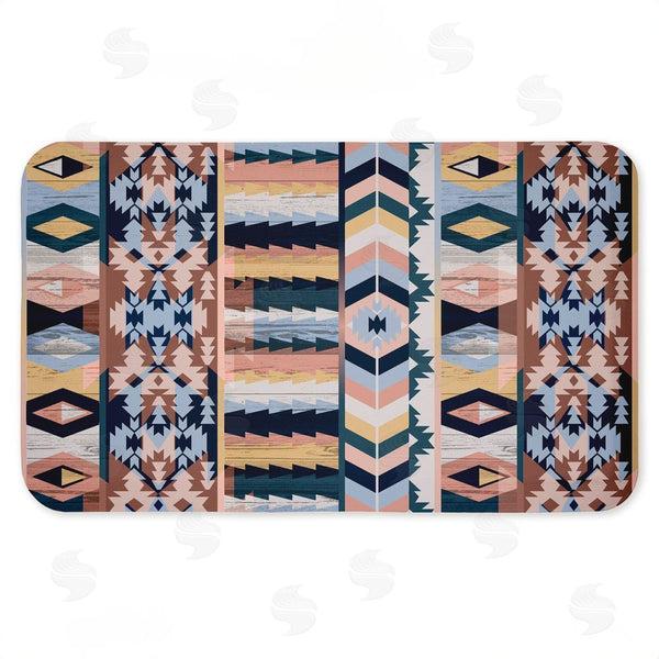 stupell industries Jennifer Ellory | Subtle Boho Geometrics Anti-Fatigue Mat