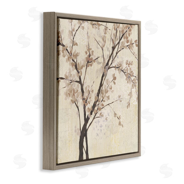 Stupell Industries Jennifer Goldberger | Branches And Leaves Sepia