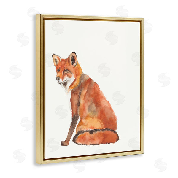 Stupell Industries Jennifer Goldberger | Curious Fox Orange