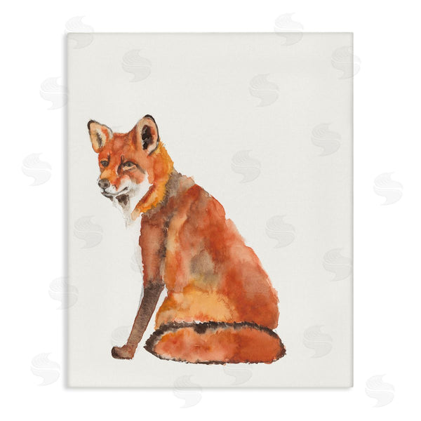 stupell industries Jennifer Goldberger | Curious Fox Orange