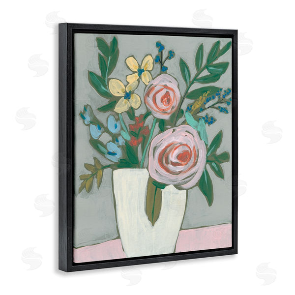 Stupell Industries Jennifer Goldberger | Mixed Rose Bouquet Abstract Wall Art