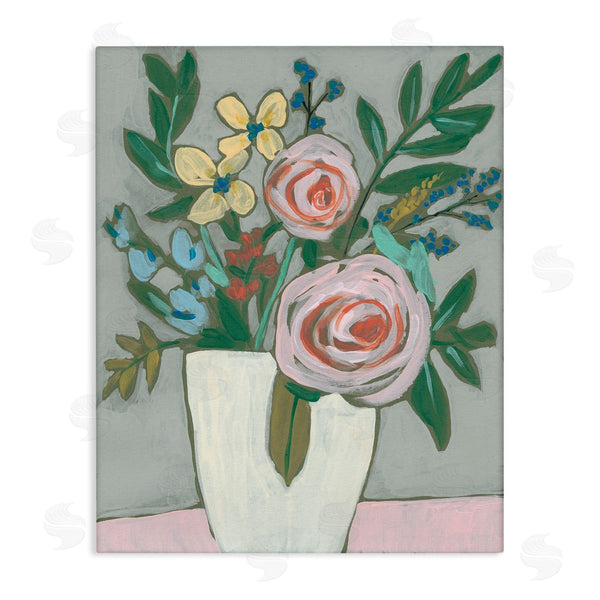 stupell industries Jennifer Goldberger | Mixed Rose Bouquet Abstract Wall Art