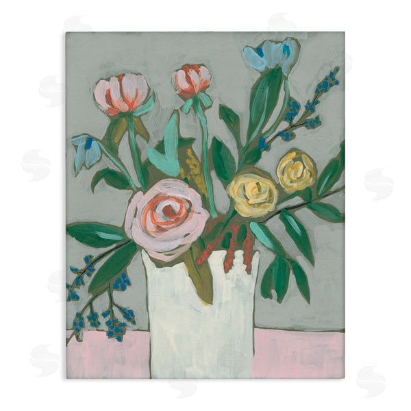 stupell industries Jennifer Goldberger | Modern Rose Blossoms Bouquet Wall Art