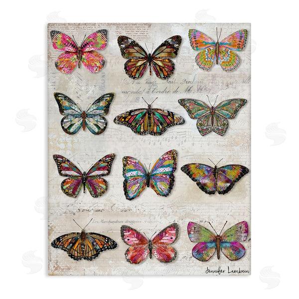 stupell industries Jennifer Lambein | Butterfly Love Vintage Studies Wall Art