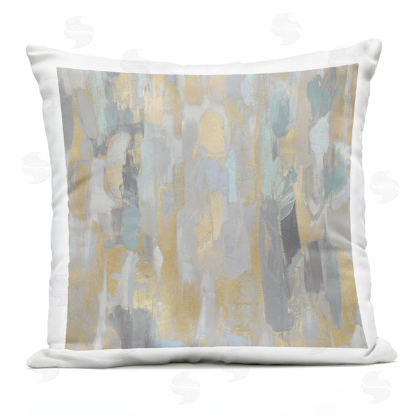 Stupell Industries Jennifer Martin | Muted Glam Modern Collaged Printed Throw Pillow