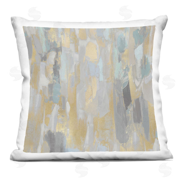 stupell industries Jennifer Martin | Muted Glam Modern Collaged Printed Throw Pillow