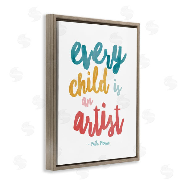 Stupell Industries Jennifer McCully | Every Child Is An Artist