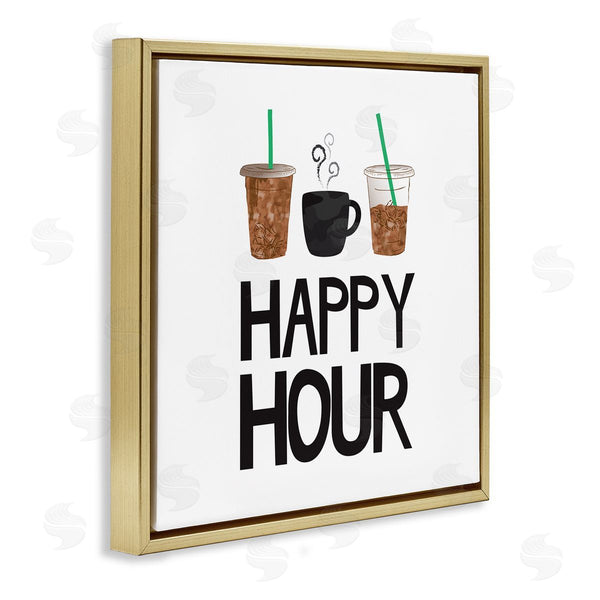 Stupell Industries Jennifer McCully | Happy Hour Iced Coffee Drinks
