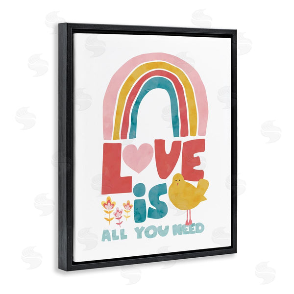 Stupell Industries Jennifer McCully | Rainbow Love Is All You Need