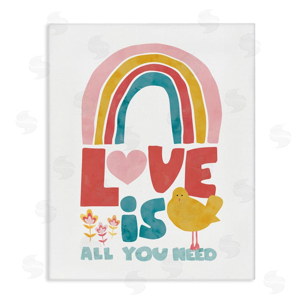 stupell industries Jennifer McCully | Rainbow Love Is All You Need