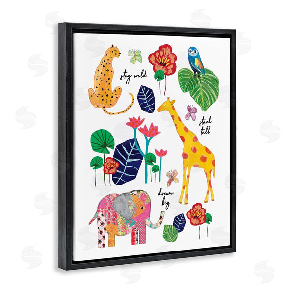 Stupell Industries Jennifer McCully | Stay Wild Safari Animals