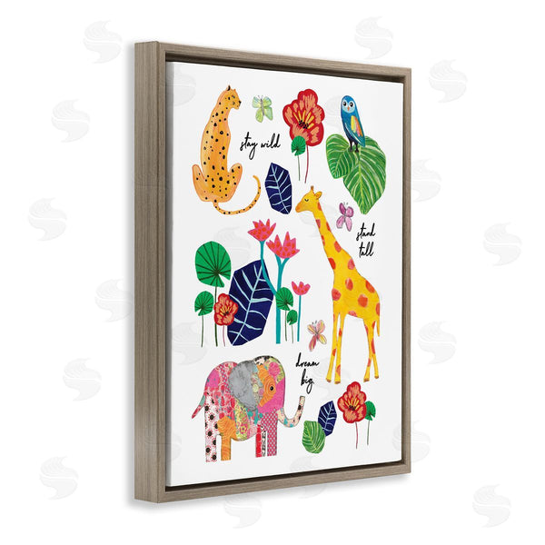 Stupell Industries Jennifer McCully | Stay Wild Safari Animals