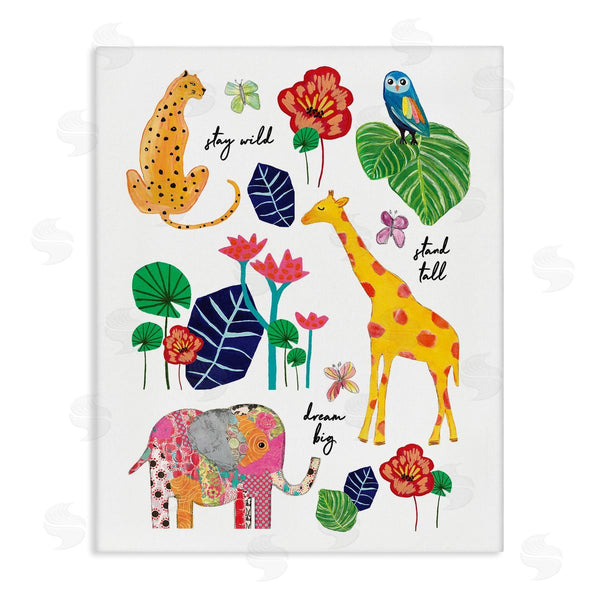 stupell industries Jennifer McCully | Stay Wild Safari Animals