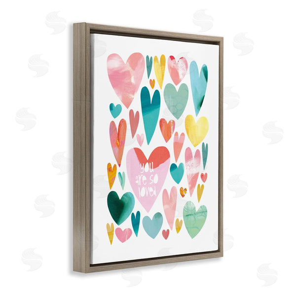Stupell Industries Jennifer McCully | You Are So Loved Hearts