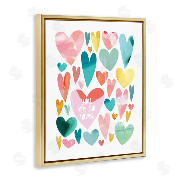 Stupell Industries Jennifer McCully | You Are So Loved Hearts