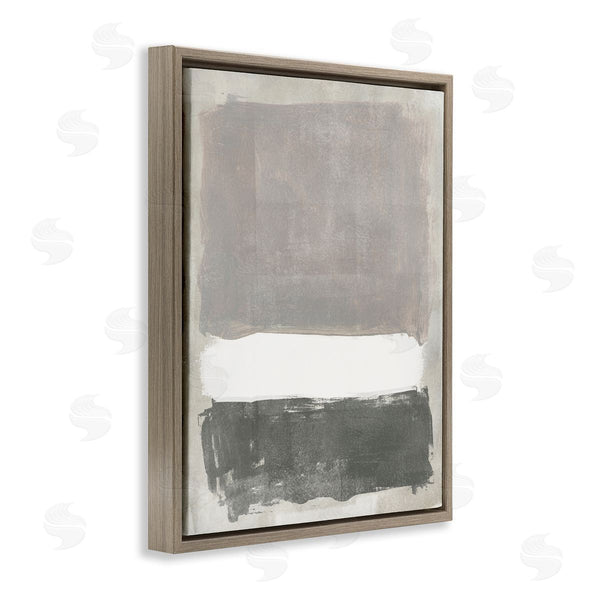 Stupell Industries Jennifer Paxton Parker | Abstract Neutral Tones Modern Blocked Shapes Wall Art