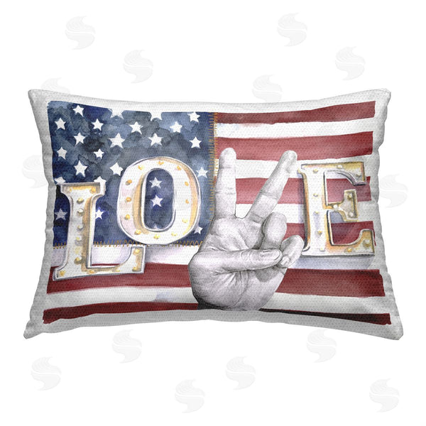 Stupell Industries Jennifer Paxton Parker | Americana Love Flag