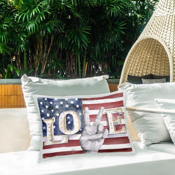 Stupell Industries Jennifer Paxton Parker | Americana Love Flag