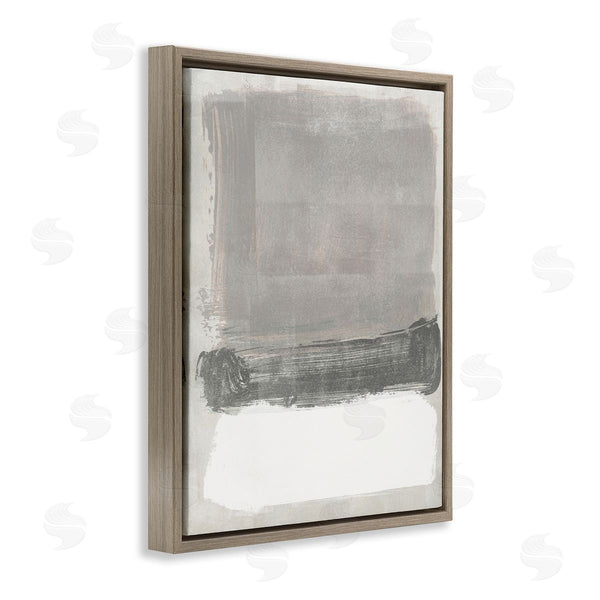 Stupell Industries Jennifer Paxton Parker | Blocked Neutral Tones Abstract Brushstrokes Shapes Wall Art