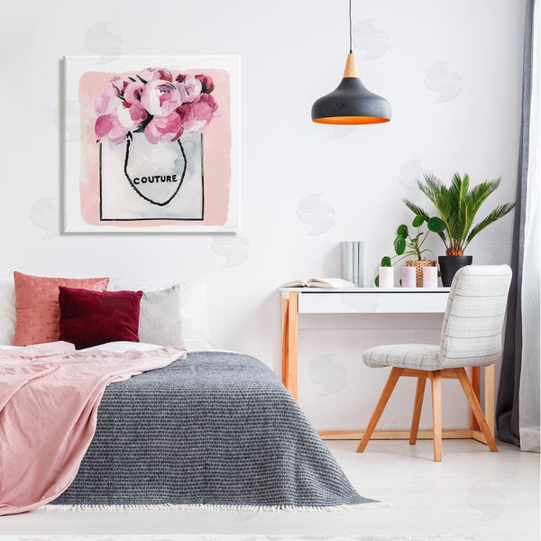 Stupell Industries Jennifer Paxton Parker | Blooming Pink Peonies Glam Arrangement Wall Art