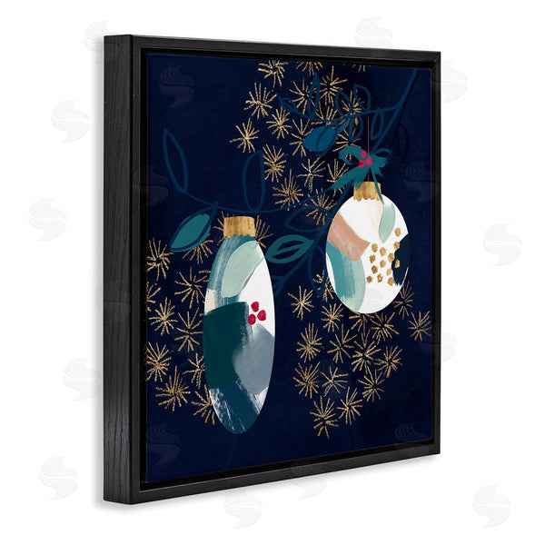 Stupell Industries Jennifer Paxton Parker | Blue Patterned Ornaments