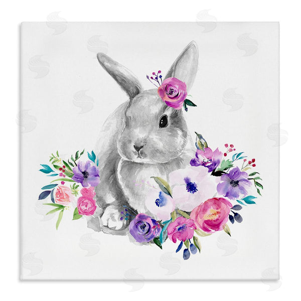 stupell industries Jennifer Paxton Parker | Bunny with Spring Roses Wall Art
