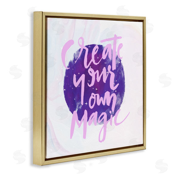 Stupell Industries Jennifer Paxton Parker | Create Your Own Magic Purple