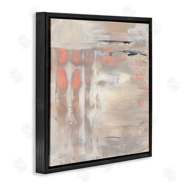 Stupell Industries Jennifer Paxton Parker | Expressive Dusk Reflection Abstract Soft Warm Earth Tones Wall Art