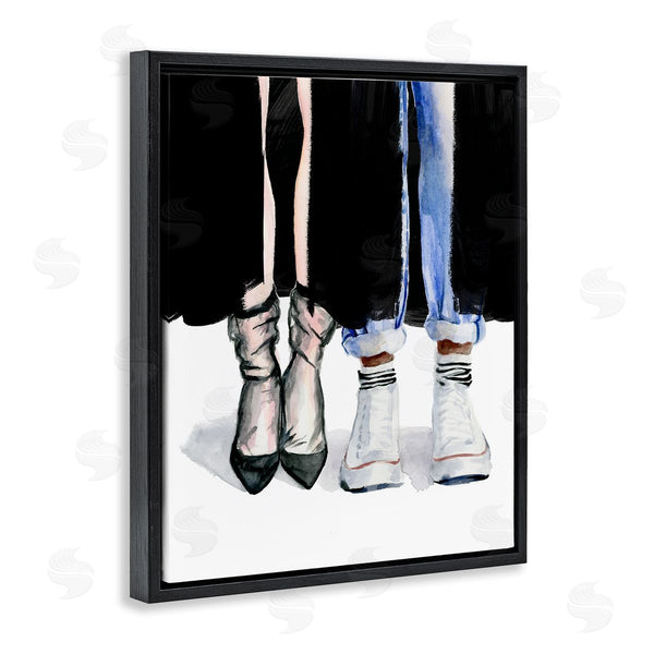 Stupell Industries Jennifer Paxton Parker | Fashion Man & Woman Shoes Heels Wall Art