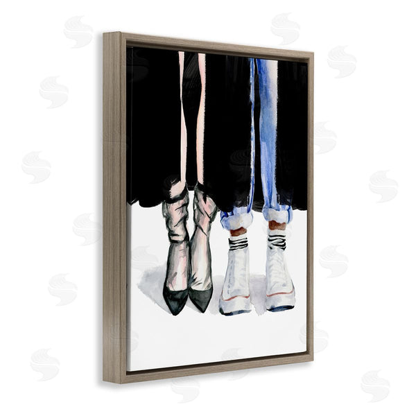 Stupell Industries Jennifer Paxton Parker | Fashion Man & Woman Shoes Heels Wall Art