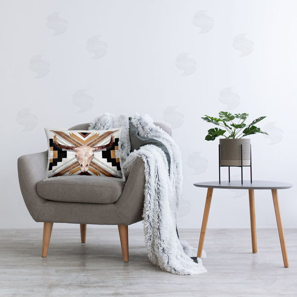 Stupell Industries Jennifer Paxton Parker | Geometric Cattle Skull