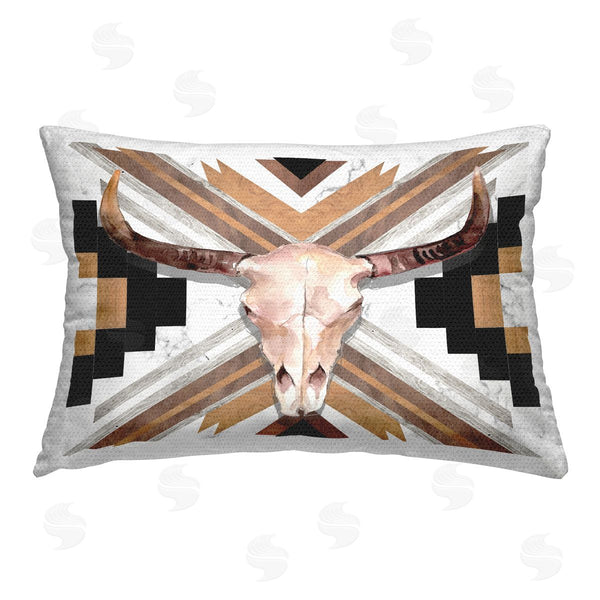 Stupell Industries Jennifer Paxton Parker | Geometric Cattle Skull
