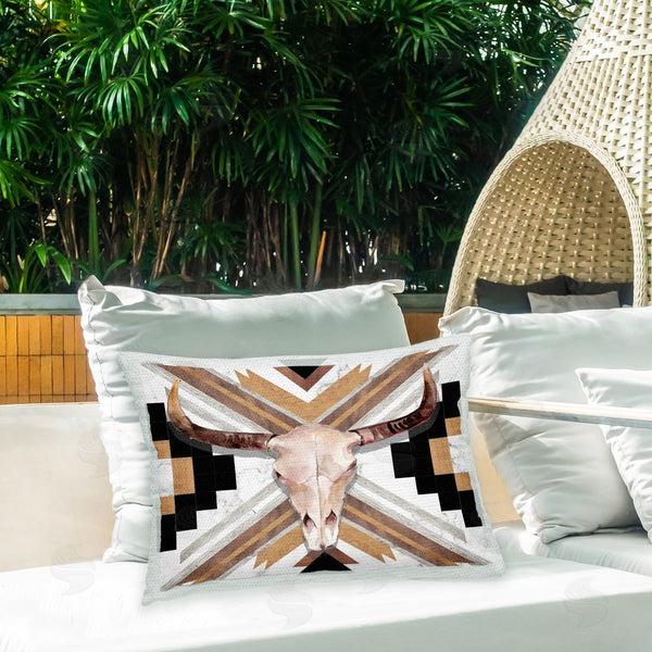 Stupell Industries Jennifer Paxton Parker | Geometric Cattle Skull
