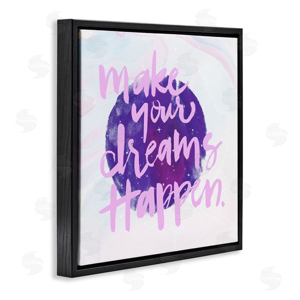 Stupell Industries Jennifer Paxton Parker | Inspiring Dreams Happen Purple