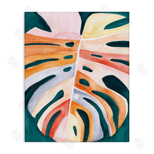 stupell industries Jennifer Paxton Parker | Leaf in Abstract Hues Wall Art