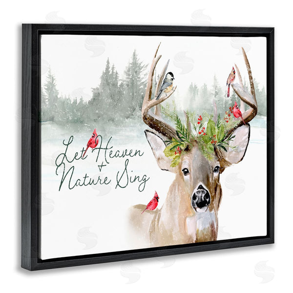 Stupell Industries Jennifer Paxton Parker | Motivational Winter Reindeer