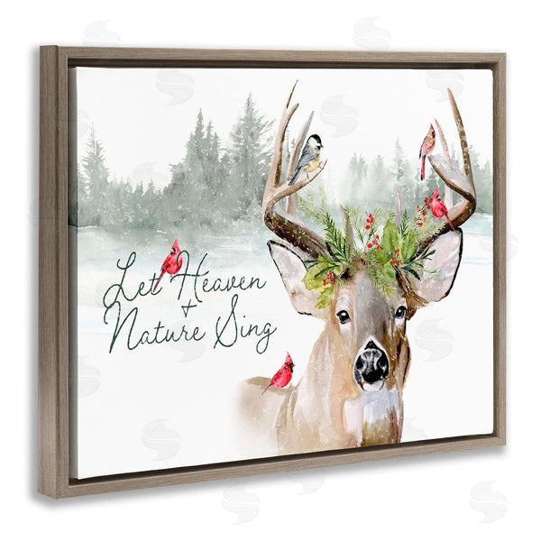 Stupell Industries Jennifer Paxton Parker | Motivational Winter Reindeer