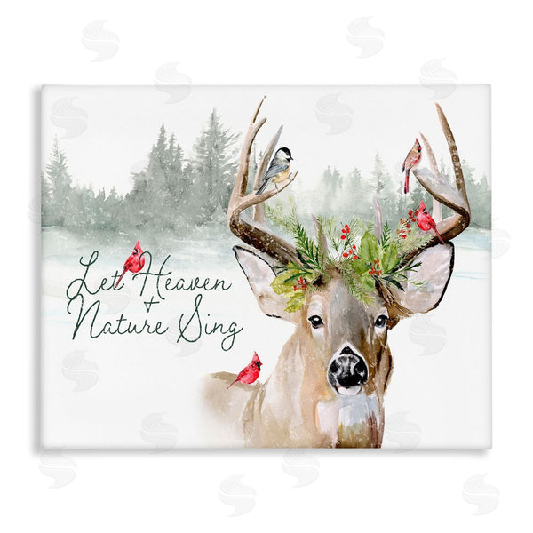 stupell industries Jennifer Paxton Parker | Motivational Winter Reindeer