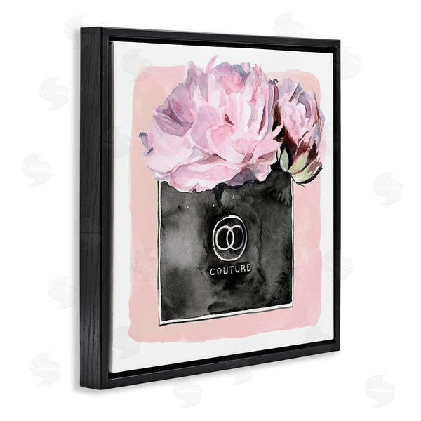 Stupell Industries Jennifer Paxton Parker | Pink Glam Blossom Fashion Couture Vase Wall Art
