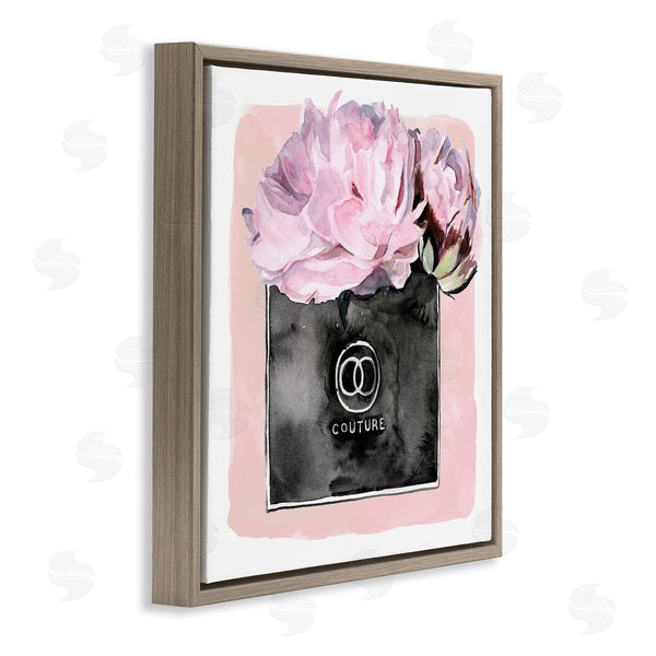 Stupell Industries Jennifer Paxton Parker | Pink Glam Blossom Fashion Couture Vase Wall Art