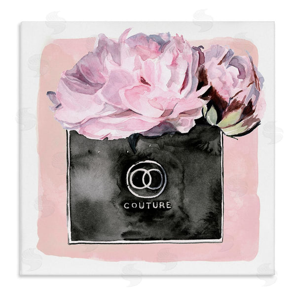 stupell industries Jennifer Paxton Parker | Pink Glam Blossom Fashion Couture Vase Wall Art